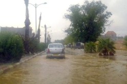 انتشال جثة شاب في فيضانات بوادي بيت صالح في الجلفة