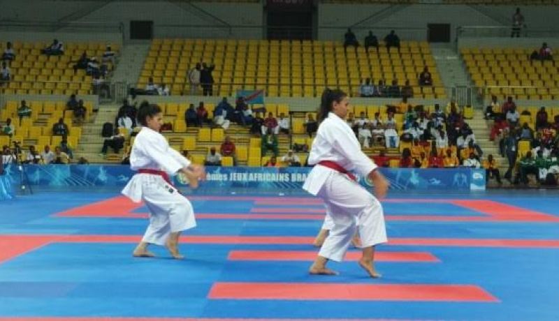 المصارعة حاج سعيد تحرز ذهبيتين في بطولة افريقيا للكراتي دو