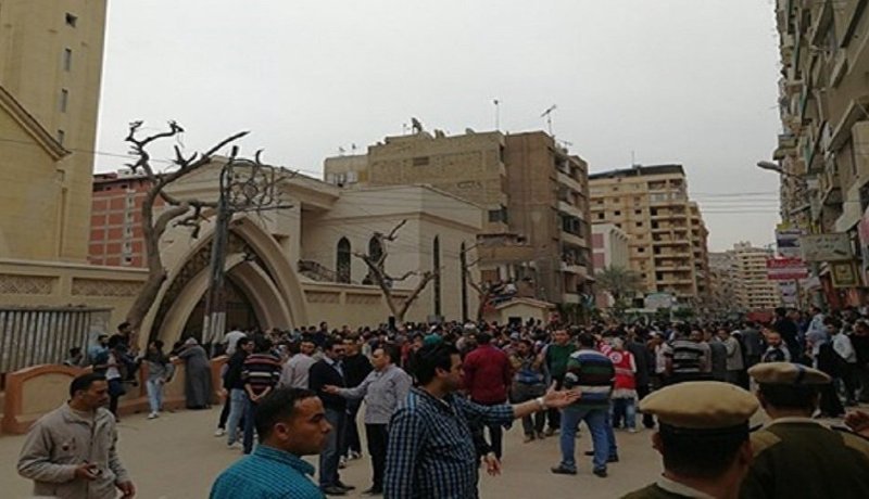 داعش يعلن مسؤوليته عن تفجير كنيستين بمصر