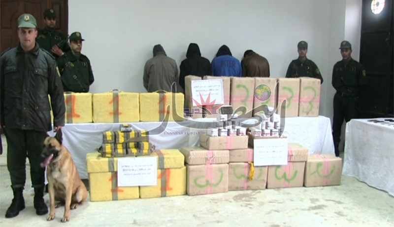 إحباط تهريب أكثر من 9 قناطير كيف إلى ورڤلة وغرداية في تيارت