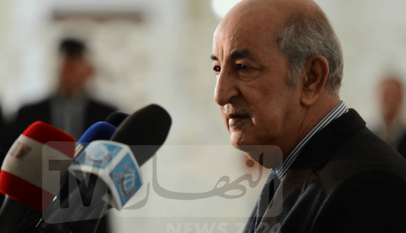 تبون يقف دقيقة صمت على روح الفقيد علي فضيل