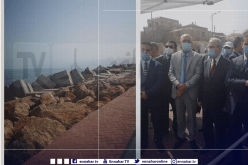 شيعلي يُدشن رواق التنزه بالواجهة البحرية لمدينة مستغانم