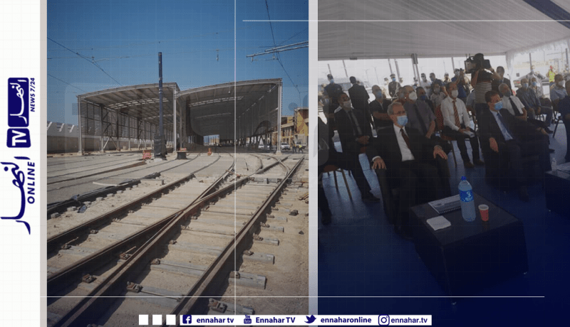 وزير الأشغال العمومية يأمر بالإسراع في إنجاز الترامواي بمستغانم