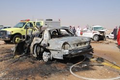 تفحم جثة قتيلين في حادث مرور خطير ببورساي في تلمسان