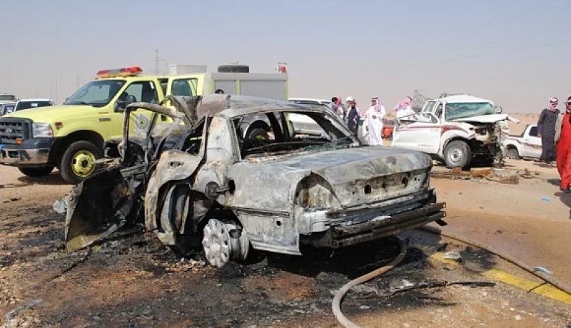 تفحم جثة قتيلين في حادث مرور خطير ببورساي في تلمسان