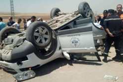 بالصور.. طاقم إذاعة برج بوعريريج يتعرض لحادث مرور