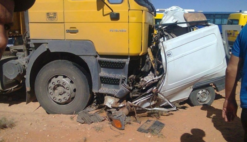 وفاة 68 شخص وجرح 1581 آخرين في حوادث مرور خلال أسبوع