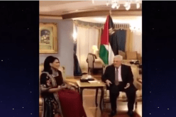بالفيديو..الرئيس الفلسطيني يلتقي أحلام  في آراب آيدول