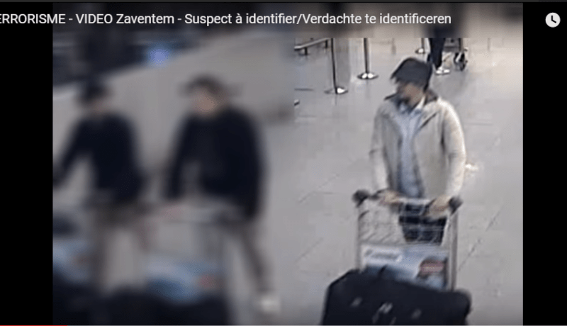 الشرطة البلجيكية تنشر لقطات فيديو لمرافق انتحاريي بروكسل