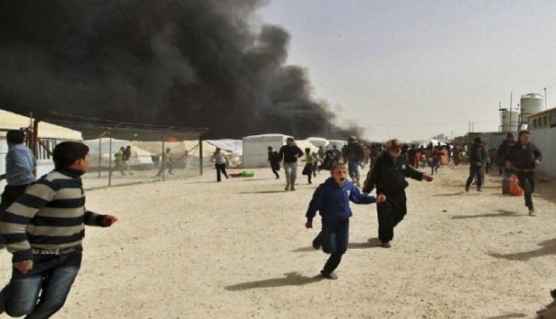 إصابة نازحين سوريين في هجوم مسلح على مخيمهم  في لبنان