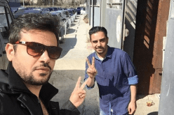 سامو زين ينشر صورة له من كواليس الكليب الجديد من اليونان