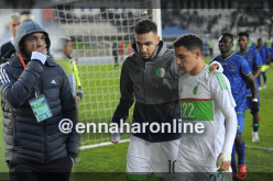 براهيمي وبن طالب وبن ناصر يغادرون تربص الخضر 