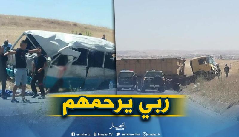 وفاة 9 أشخاص في حادث مرور بولاية سطيف