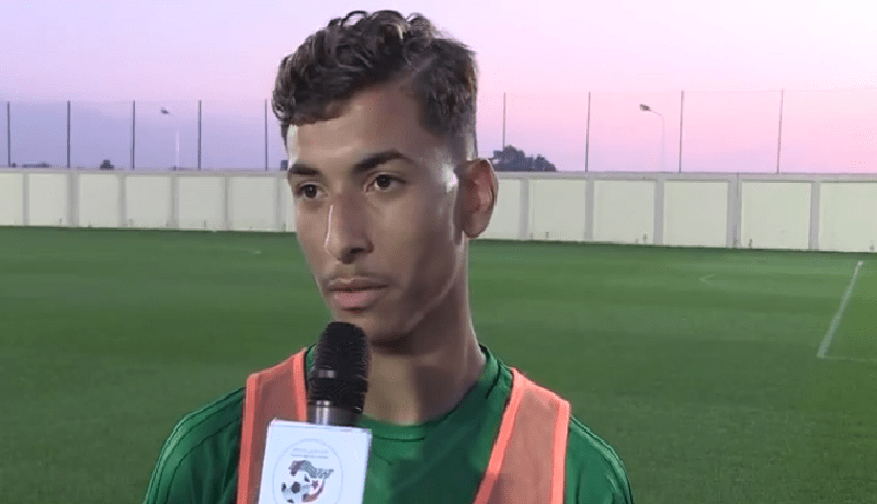 عبد المالك عمارة: “زين الدين فرحات ساهم في انضمامي للخضر”