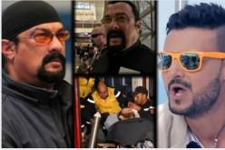 رامز جلال يتعرض لضربات قاتلة جراء مقلب ستيفن سيغال