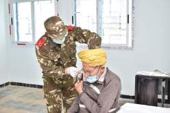 الجيش في حملة تلقيح ضد الأنفلونزا وكشف عن كورونا بمشتة خيرون في سوق أهراس