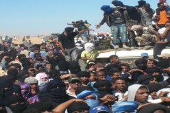 شعارات تطالب بالحرية في الذكرى 36لاعلان الجمهورية الصحراوية بالداخلة