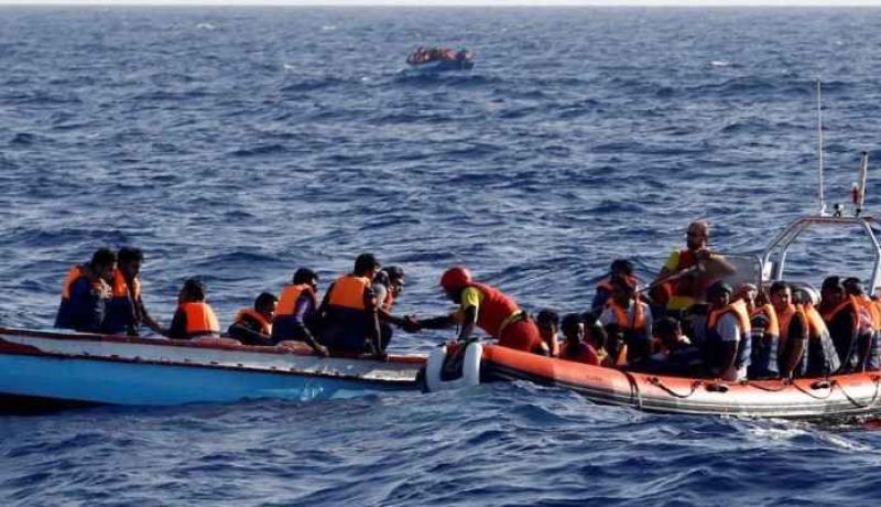 انتشال 5 جثث وإنقاذ 534 شخصا في البحر المتوسط