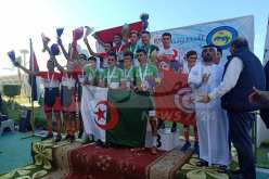 بالصور.. المنتخب الوطني للدراجات يسيطر على البطولة العربية