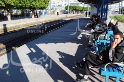 شلل تام في حركة القطارات