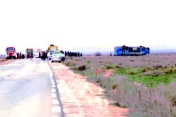 5 قتلى و21 جريحا إثر انقلاب حافلة لنقل المسافرين في تيارت