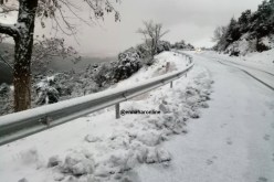 إستمرار الثلوج على المرتفعات التي يزيد علوها عن 800 متر