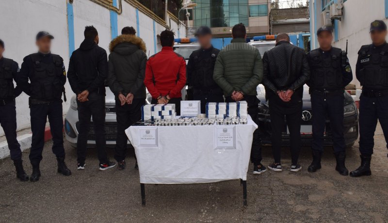 قسنطينة.. حجز كمية معتبرة من المهلوسات ببالما