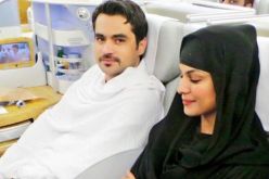 الممثلة الباكستانية “فينا مالك” تتوب وتؤدي مناسك العمرة مع زوجها