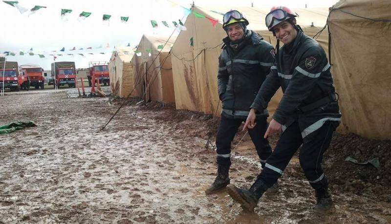 عيد سعيد لأفراد الحماية المدينة بمناسبة اليوم العالمي