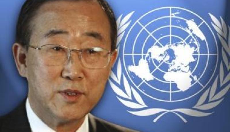 بان كي مون: بوتين اكد لي ان “لا نية له” لغزو شرق اوكرانيا