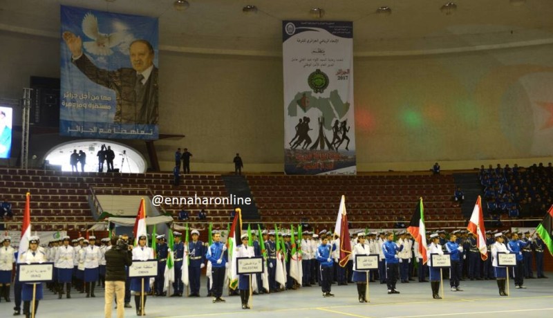 إنطلاق بطولة الشرطة العربية لإختراق الضاحية بالقاعة البيضاوية