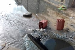 تسريبات مياه الصرف الصحي تؤرق سكان الحي الشرقي بالوادي                           