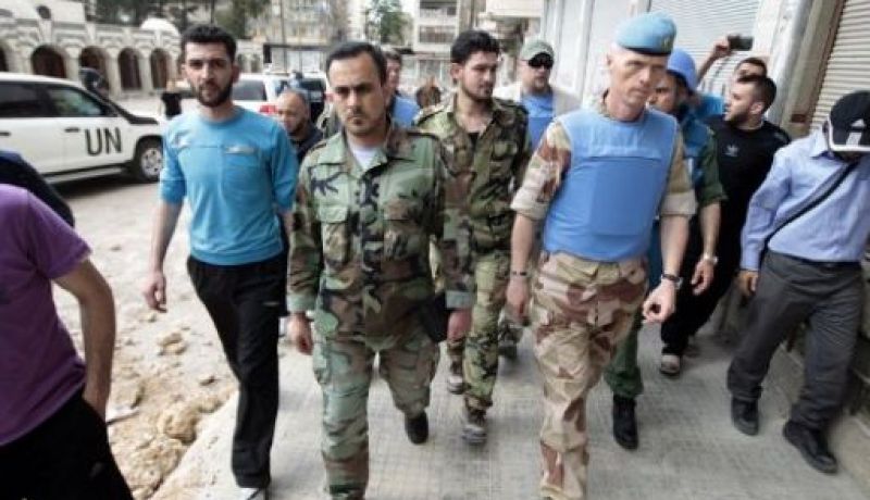 بعثة المراقبين الدوليين تواصل جولاتها في المناطق السورية