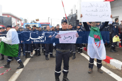 بالصور.. أعوان الحماية المدنية بالعاصمة يحتجون ويطالبون برحيل “تيغريستين”