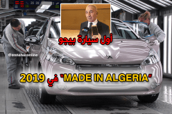 أول سيارة بيجو جزائرية في 2019