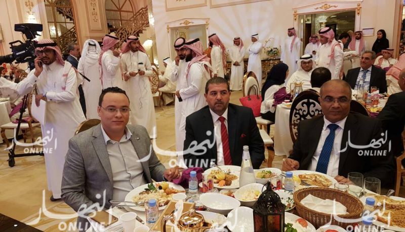 بالصور النهار تشارك في إفطار الصحفيين العرب بجدة
