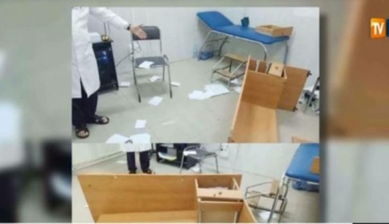 بالفيديو- مواطن يثير زوبعة في مستشفى القليعة