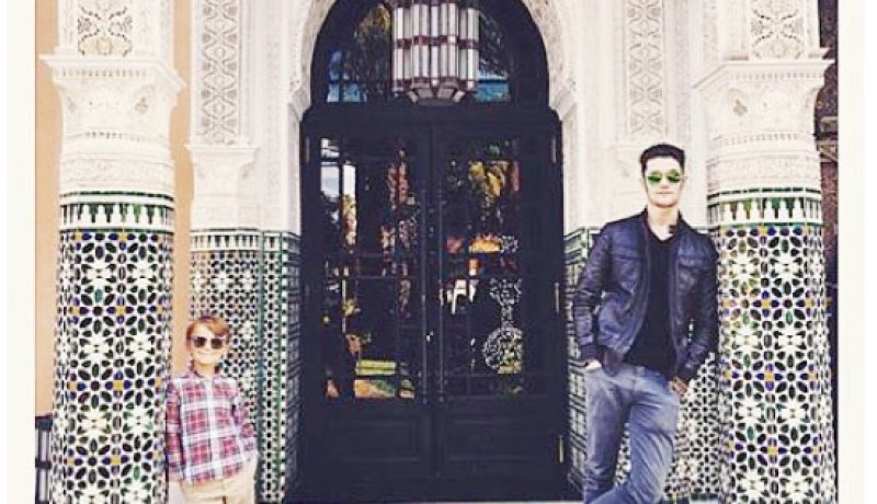 نجل ساركوزي يفضح محمد السادس.. والدي قضى عطلة الملوك في مراكش