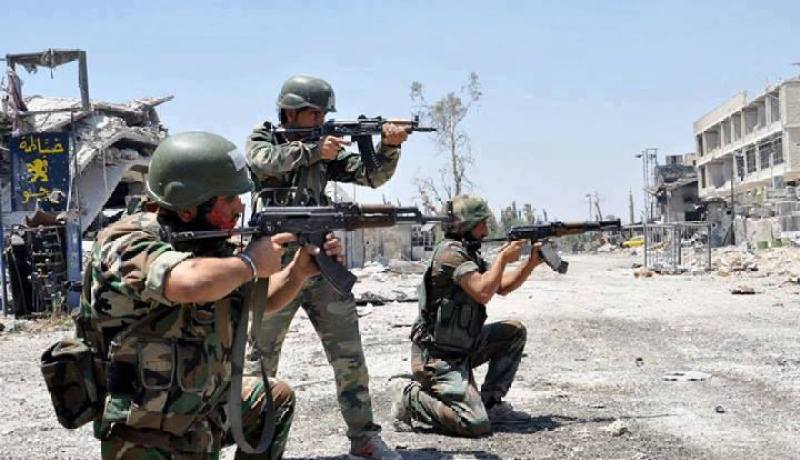 الجيش السوري يصد هجوما عنيفا لداعش في تدمر