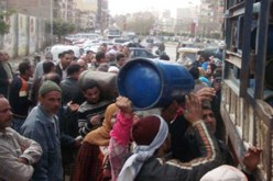 احتجاجات بسبب نقص الغاز بمحافظة كفرالشيخ في مصر
