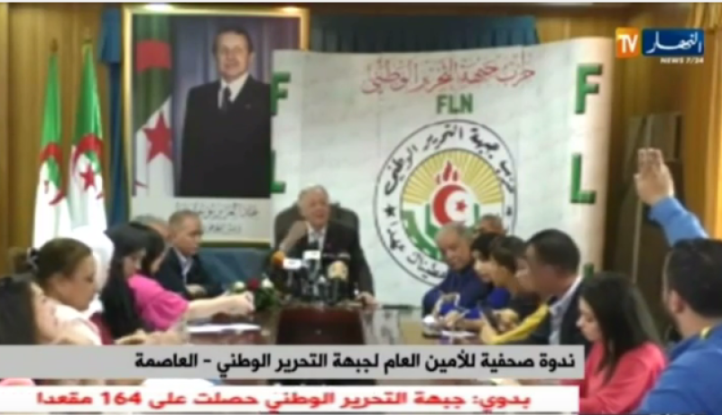 صحافي النهار يفاجئ ولد عباس.. وهذا هو السبب