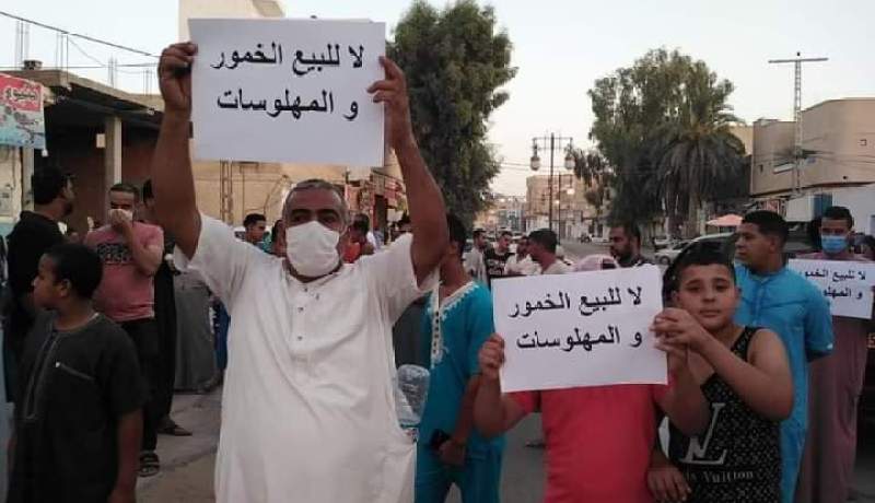 الوادي: سكان حي النزلة الشعبي ينتفضون ضد بائعة الخمور والمهلوسات