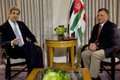 جون كيري يتباحث في الأزمة السورية مع العاهل الأردني