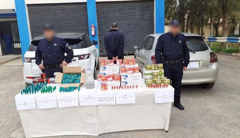 المدية: توقيف شخص وحجز أكثر من 4000 خرطوشة صيد في بني سليمان
