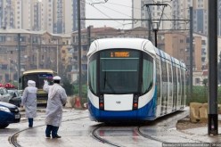 ترامواي الجزائر يتوقف عن الخدمة بسبب اضطرابات جوية