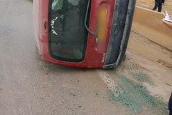 الشلف: جريحان في إصطدام سيارة بجدار إسمنتي ببوقادير