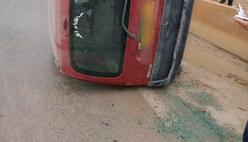 الشلف: جريحان في إصطدام سيارة بجدار إسمنتي ببوقادير