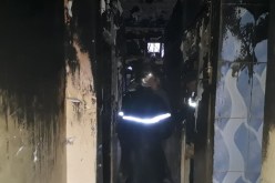 بالصور.. إنقاد إمرأة وأطفالها من حريق بتيارت