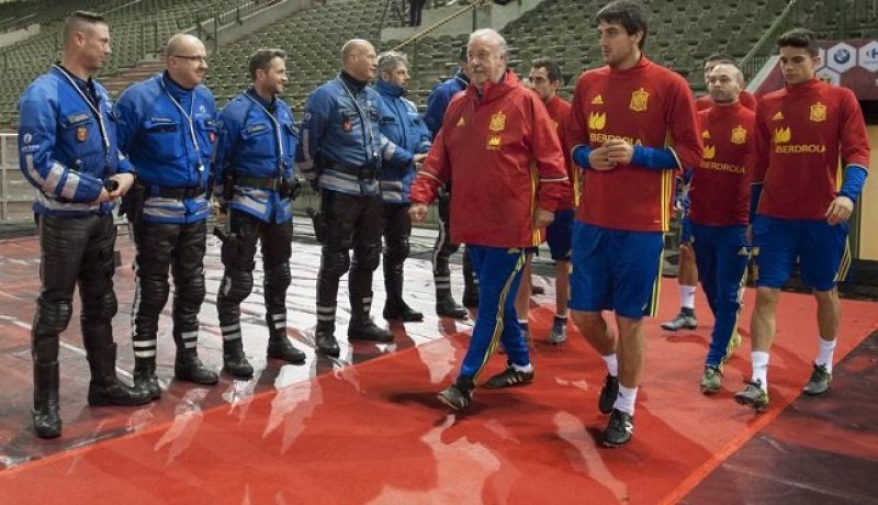 إلغاء مقابلة ودية بين بلجيكا و إسبانيا في بروكسبل لأسباب أمنية