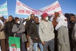 لجنة ممثلى المحتجين في عين صالح تؤكد أن الإعتصام سيتواصل إلى غاية تلبية مطلبهم الوحيد